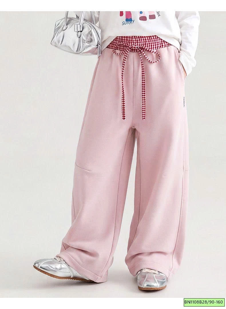 QUẦN COTTON PHỐI CẠP