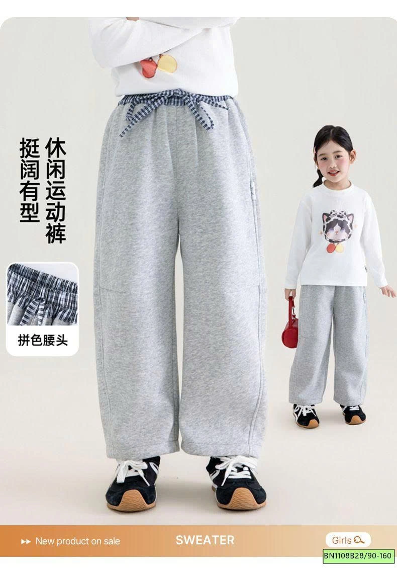 QUẦN COTTON PHỐI CẠP