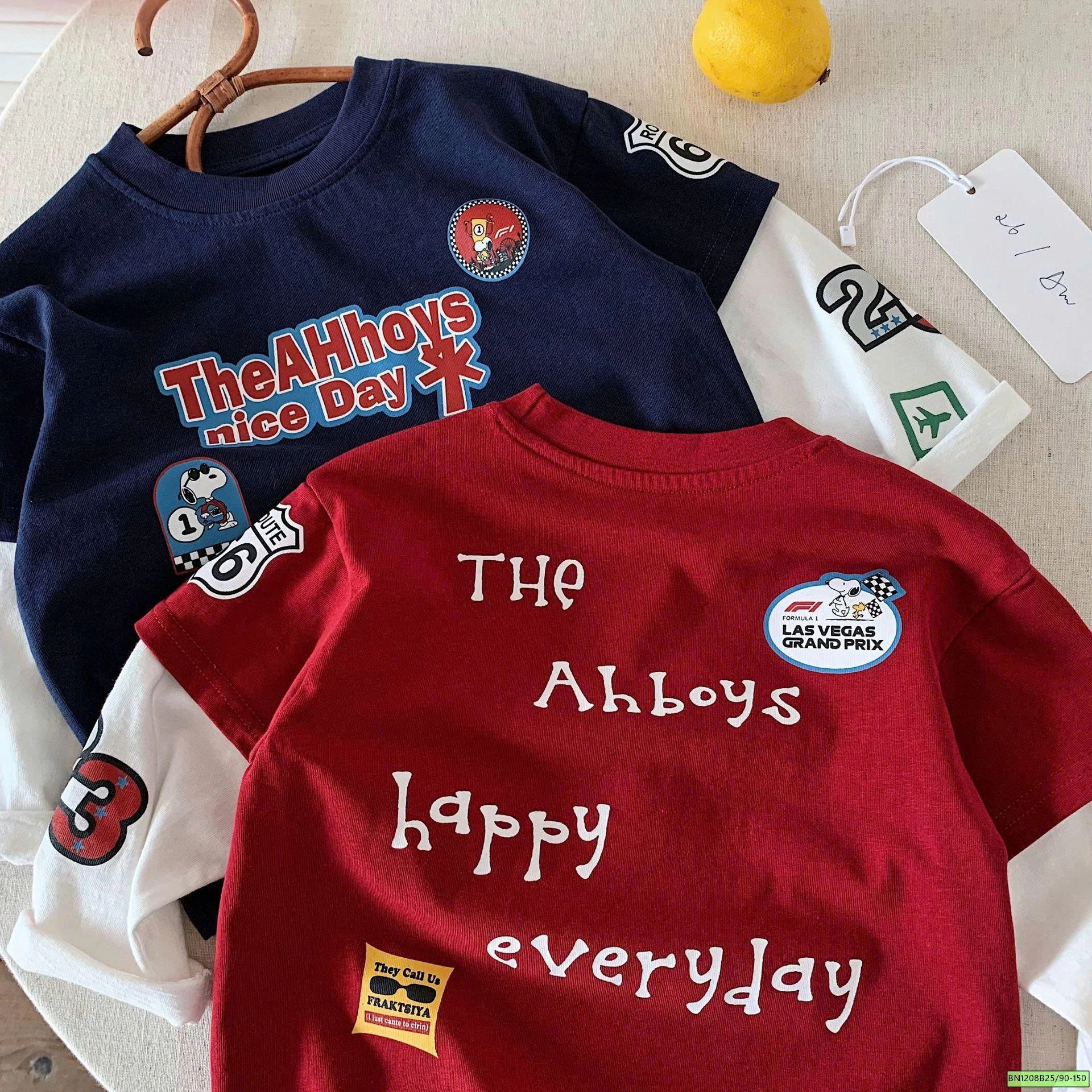 ÁO THUN PHỐI TAY NICEDAY