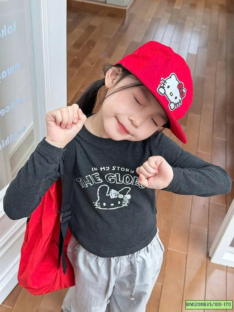 ÁO THUN DÀI TAY KITTY AMBB 26A073