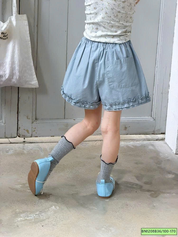 QUẦN SHORT VIỀN BÈO AMBB 26B066