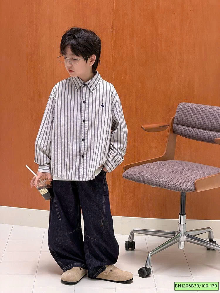 ÁO SƠ MI KẺ 26E006 BT AMBB MẪU MỚI 26E006