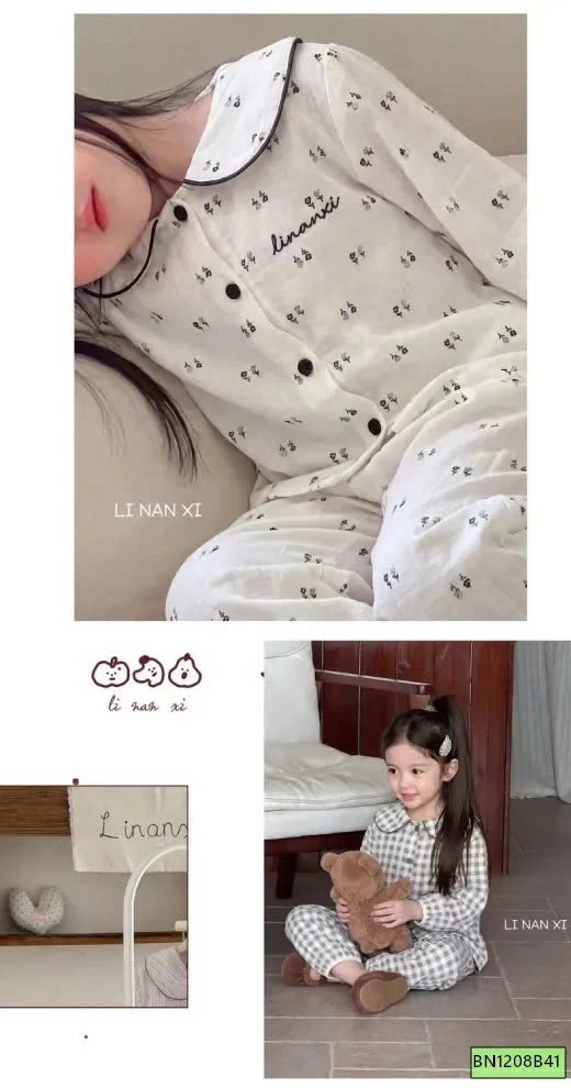 BỘ NGỦ SỢI COTTON XUẤT HÀN LINANXI