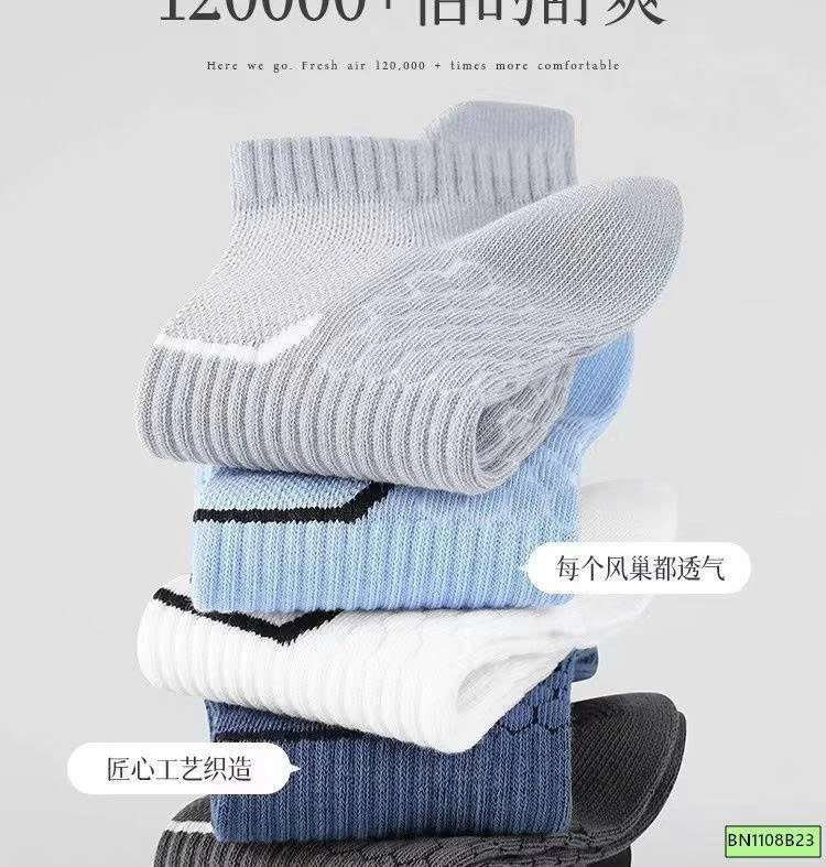 SÉT 12 ĐÔI TẤT LƯỚI MIX MÀU