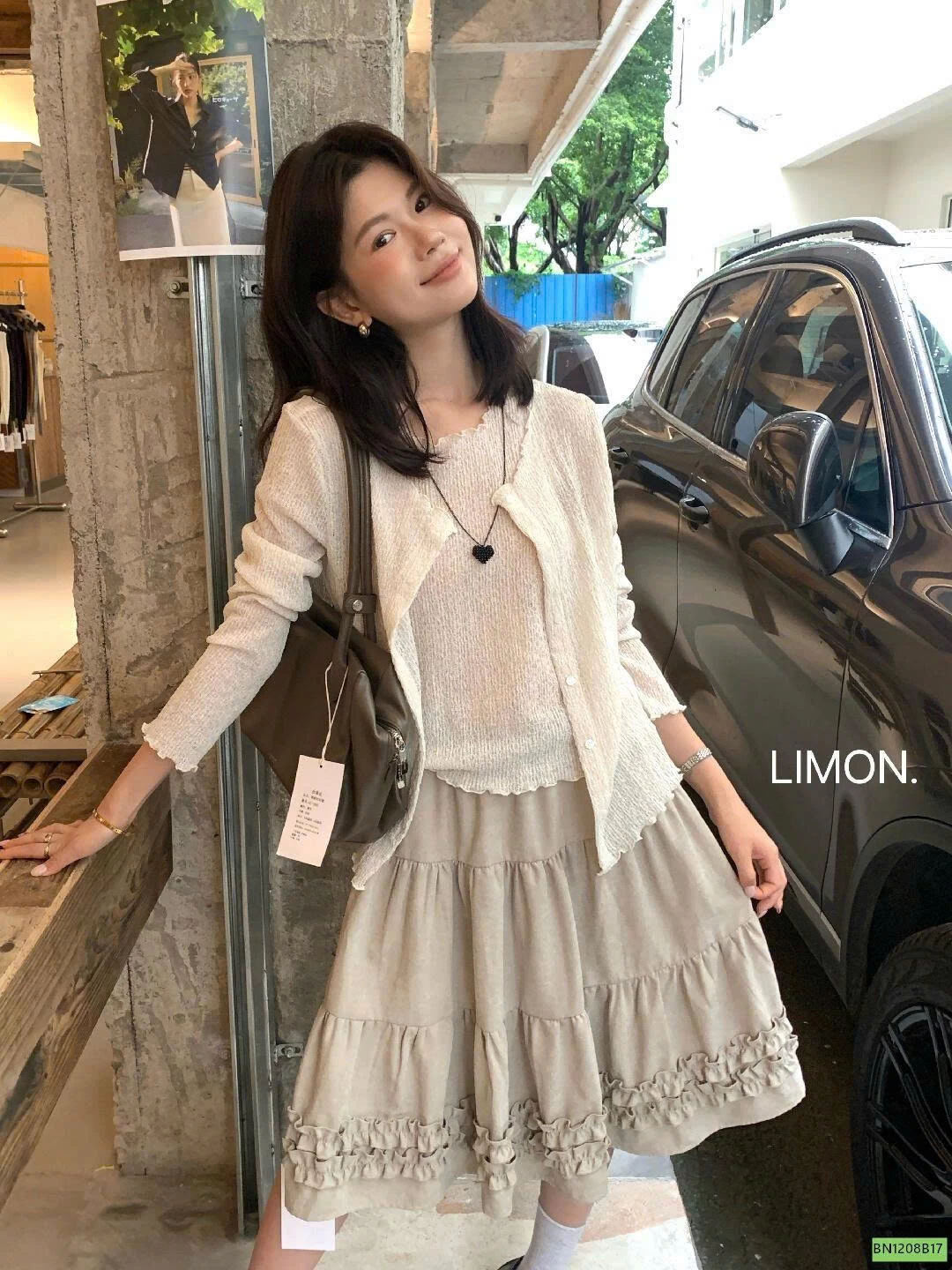 SET ÁO SỢI LƯỚI MỎNG 2 MÓN