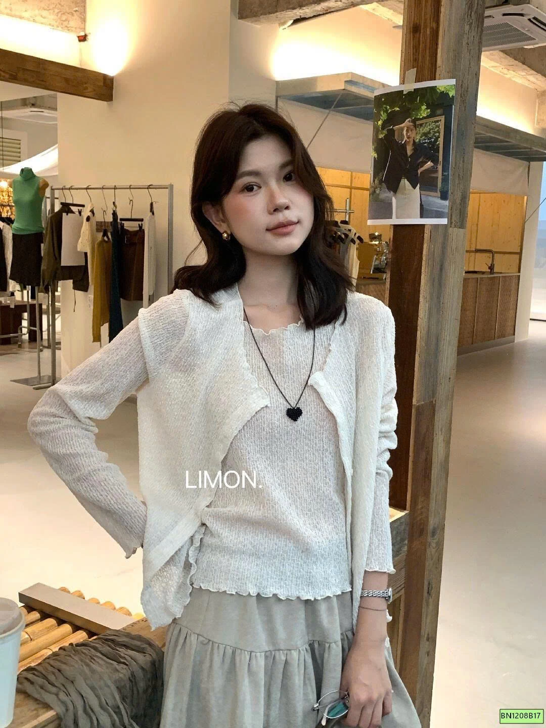 SET ÁO SỢI LƯỚI MỎNG 2 MÓN