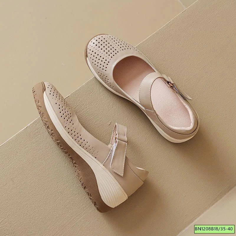 GIÀY DA ĐẾ XUỒNG THOÁNG KHÍ