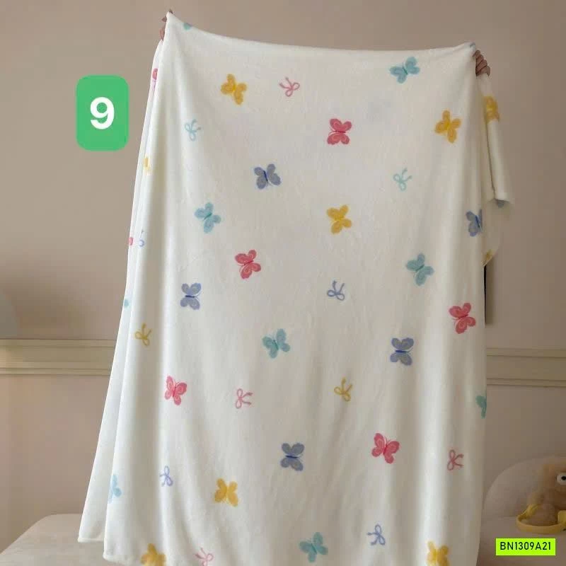 CHĂN BĂNG LÔNG IN HÌNH DỄ THƯƠNG