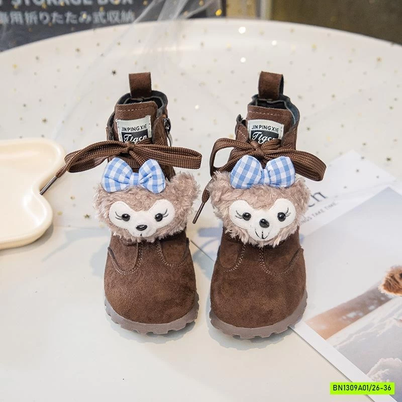 BOOT DA LỘN GẮN GẤU