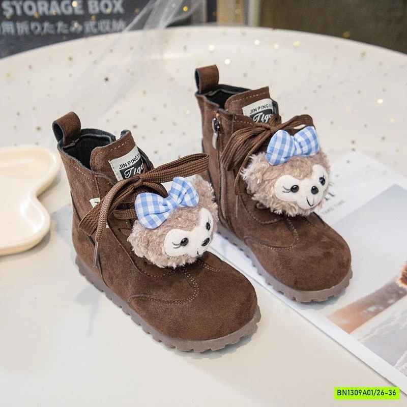 BOOT DA LỘN GẮN GẤU