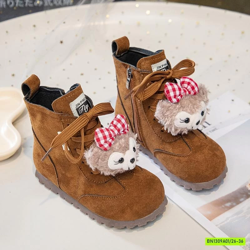 BOOT DA LỘN GẮN GẤU