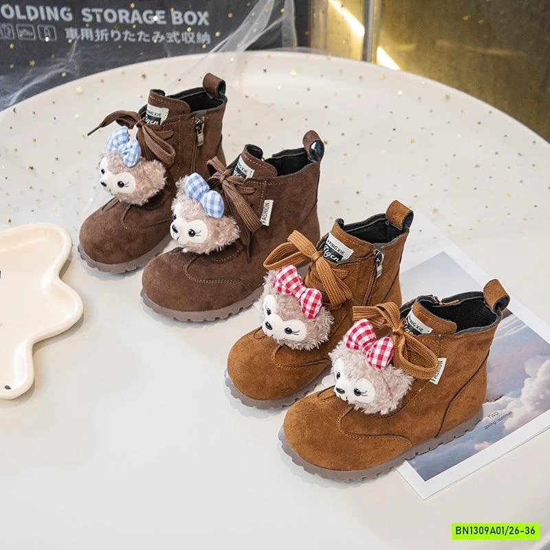 BOOT DA LỘN GẮN GẤU