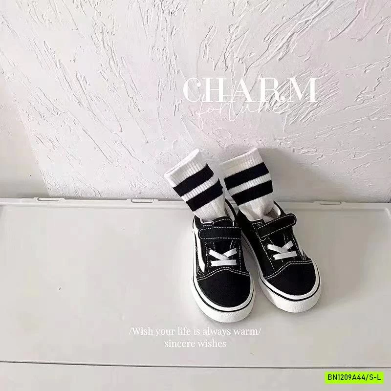 SÉT 3Đ TẤT KẺ 2 VẠCH