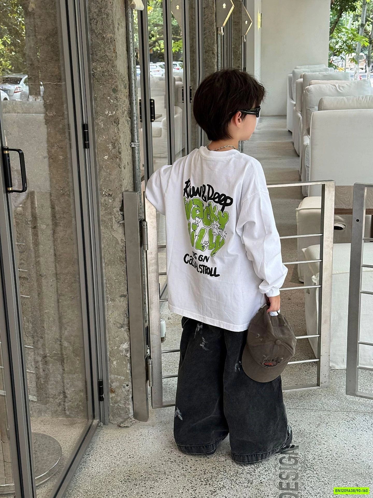 ÁO THUN IN CHỮ XANH LÁ