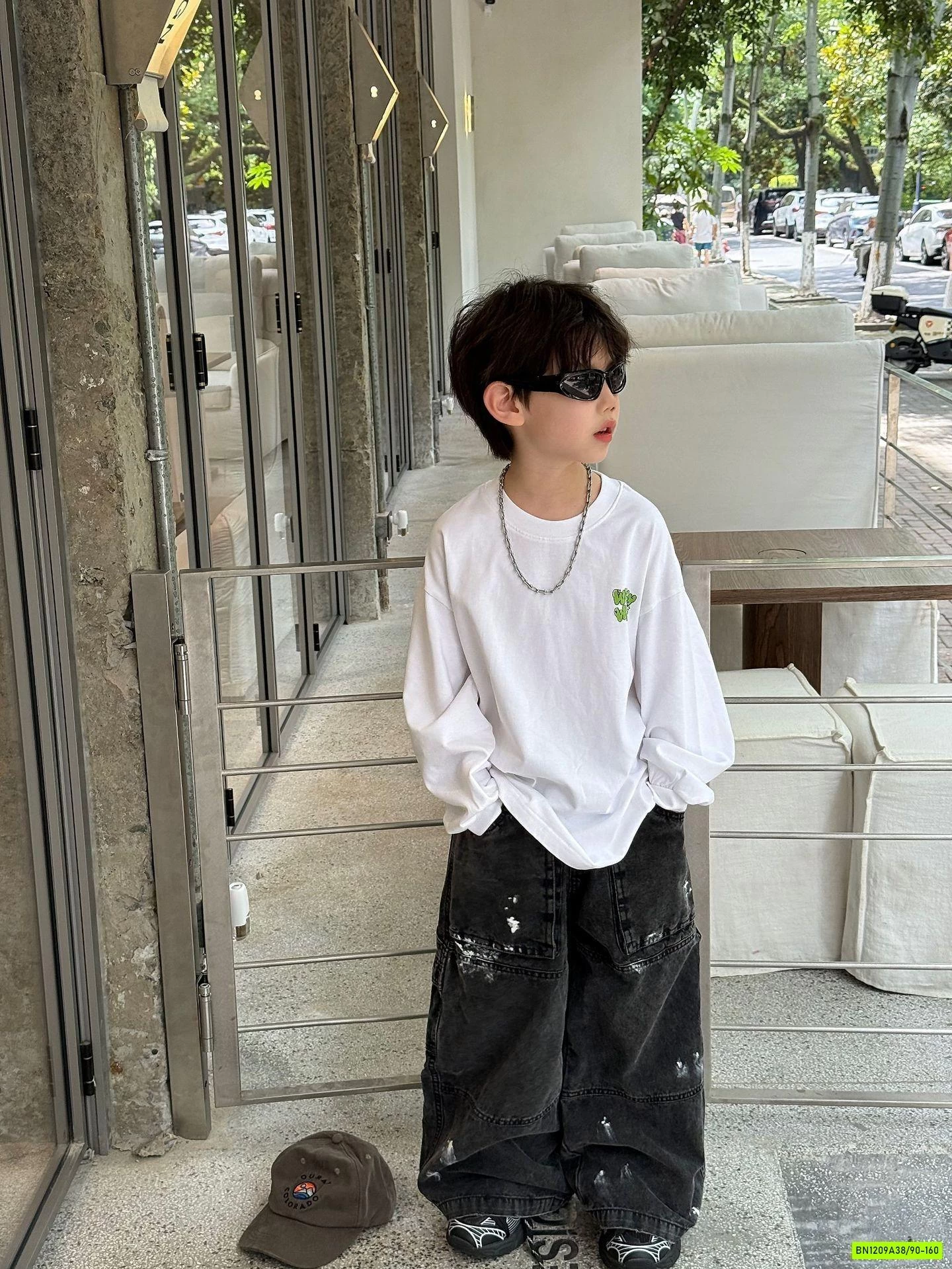 ÁO THUN IN CHỮ XANH LÁ