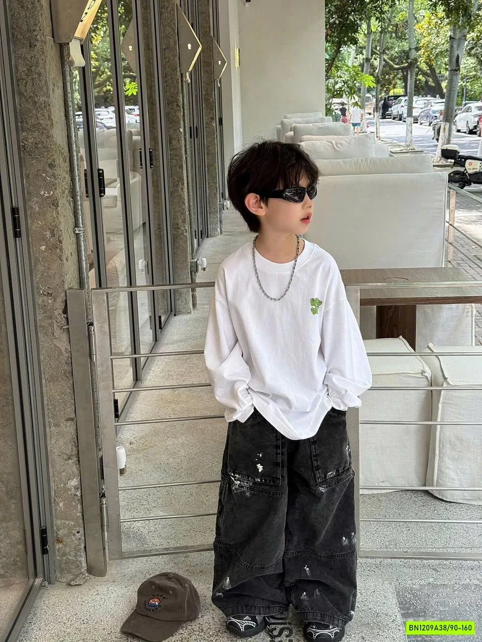 ÁO THUN IN CHỮ XANH LÁ