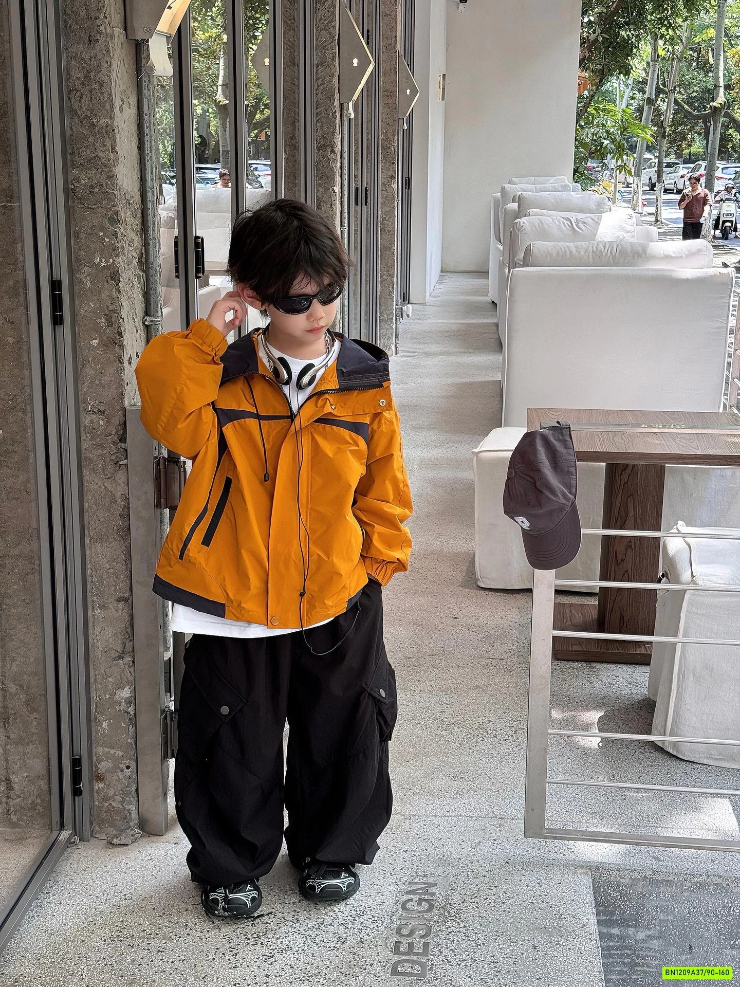 SÉT KHOÁC GIÓ CAM QUẦN JOGGER