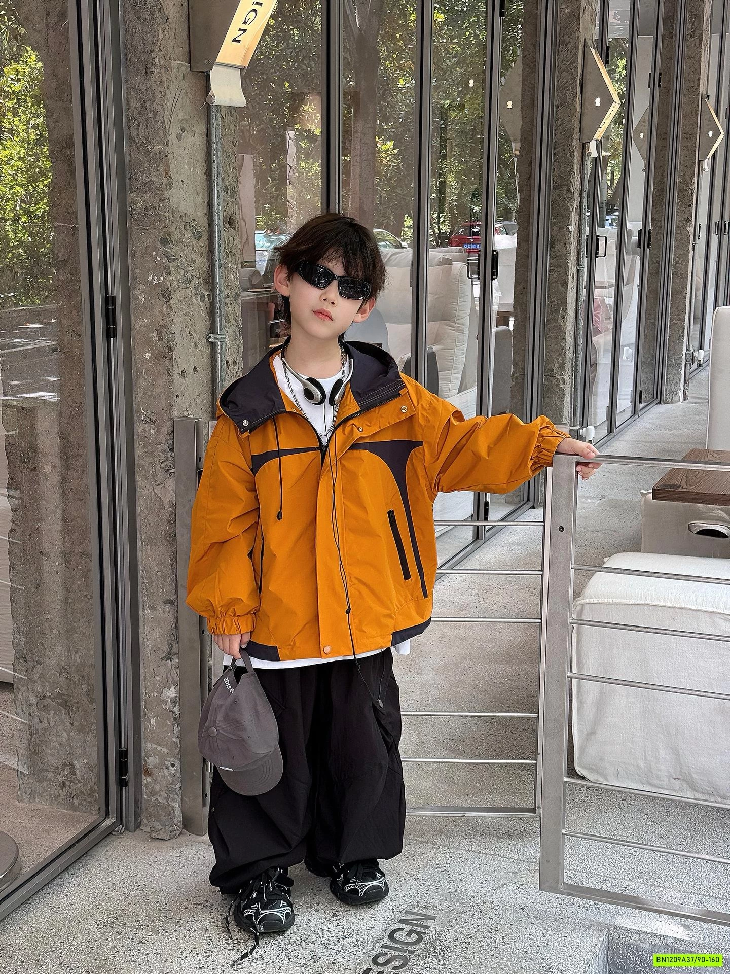 SÉT KHOÁC GIÓ CAM QUẦN JOGGER