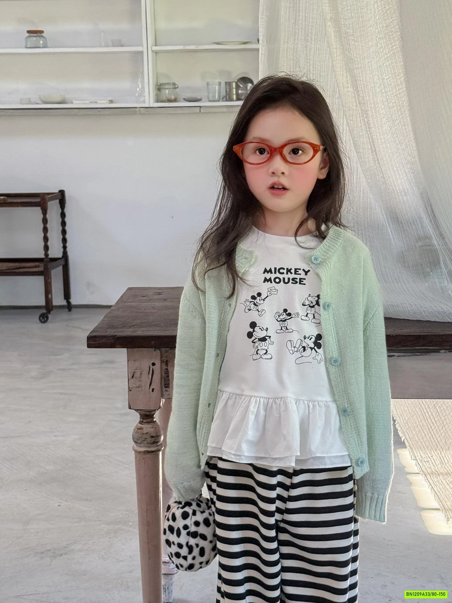 CARDIGAN LEN TRƠN MÀU