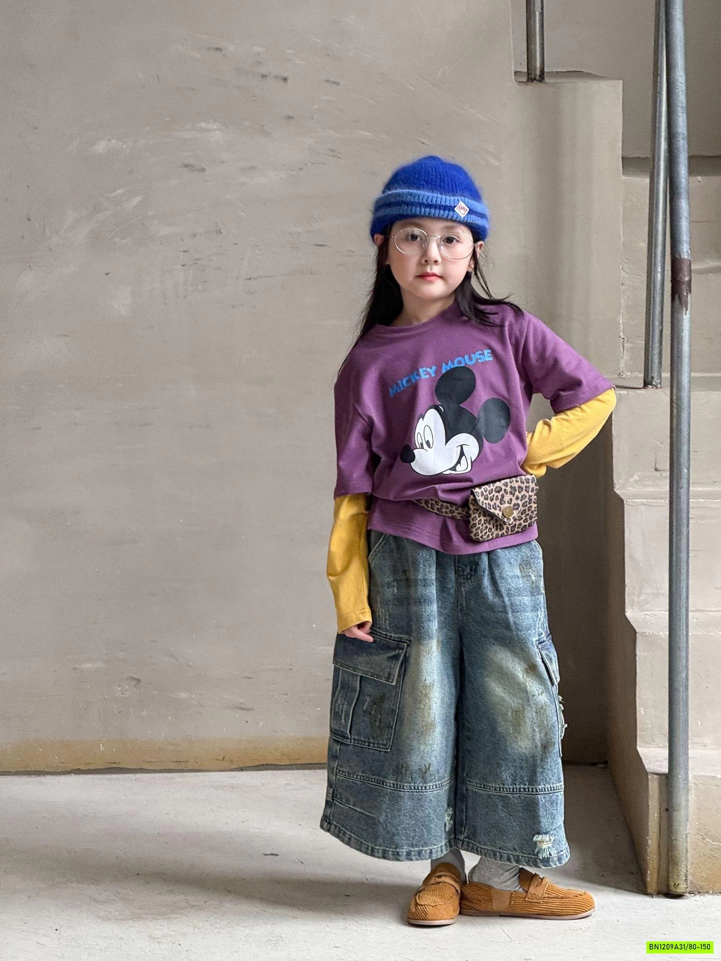 ÁO THUN KITTY GIẢ 2 LỚP