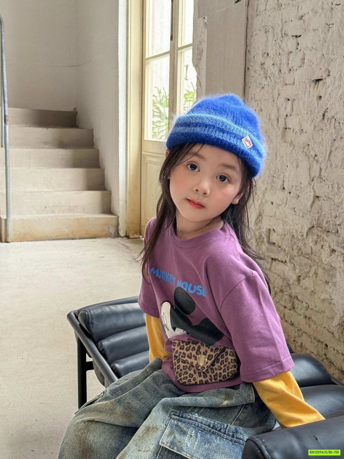 ÁO THUN KITTY GIẢ 2 LỚP