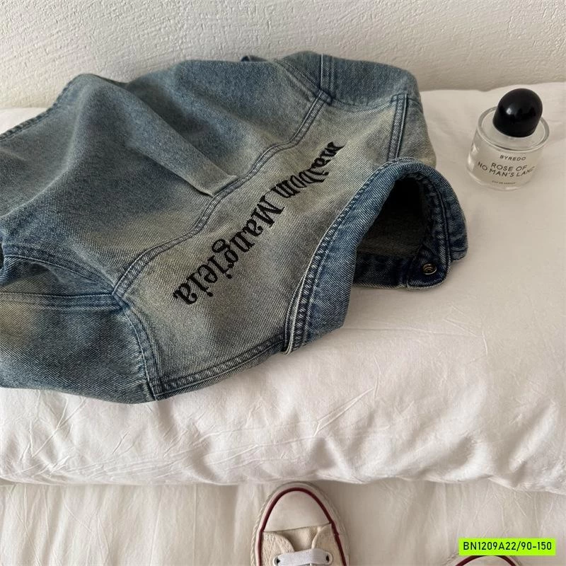 KHOÁC SƠ MI JEANS THÊU SỐ 50817 MMY