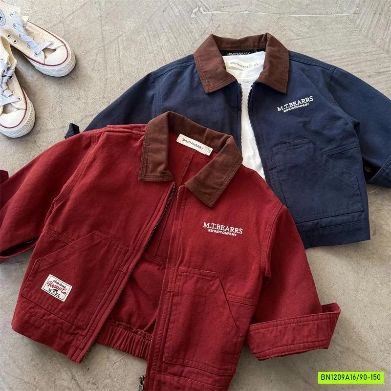 KHOÁC KAKI PHỐI MÀU CỔ 70753 MMY