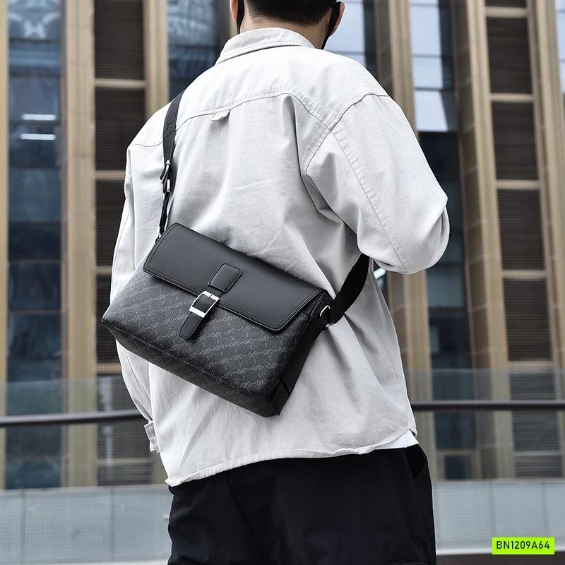 TÚI ĐEO CHÉO NAM TONE ĐEN