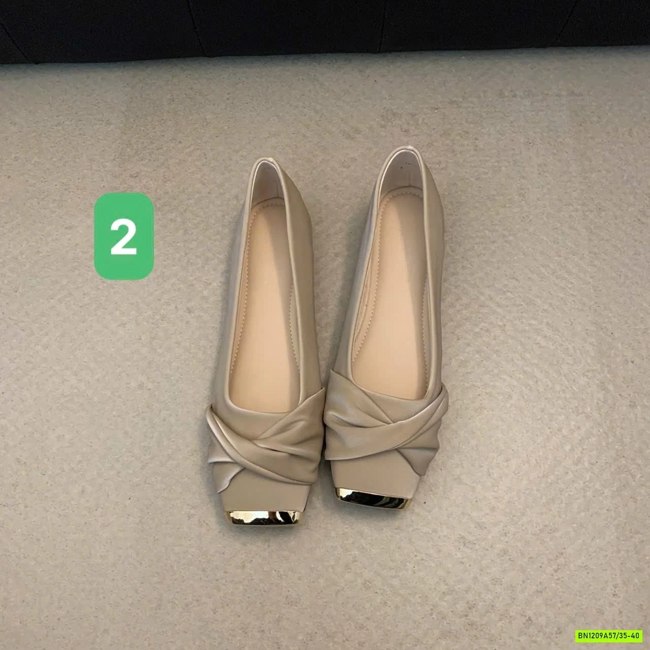 GIÀY BỆT MŨI VUÔNG CHO NỮ