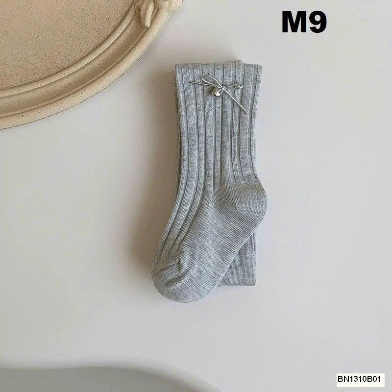 QUẦN LEGGING BÉ GÁI ĐÍNH NƠ