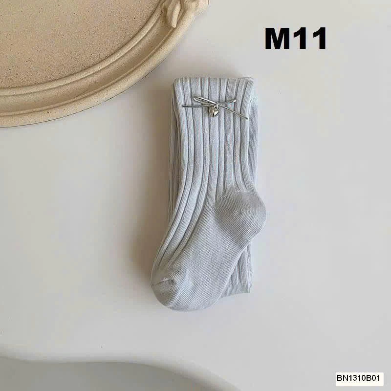 QUẦN LEGGING BÉ GÁI ĐÍNH NƠ