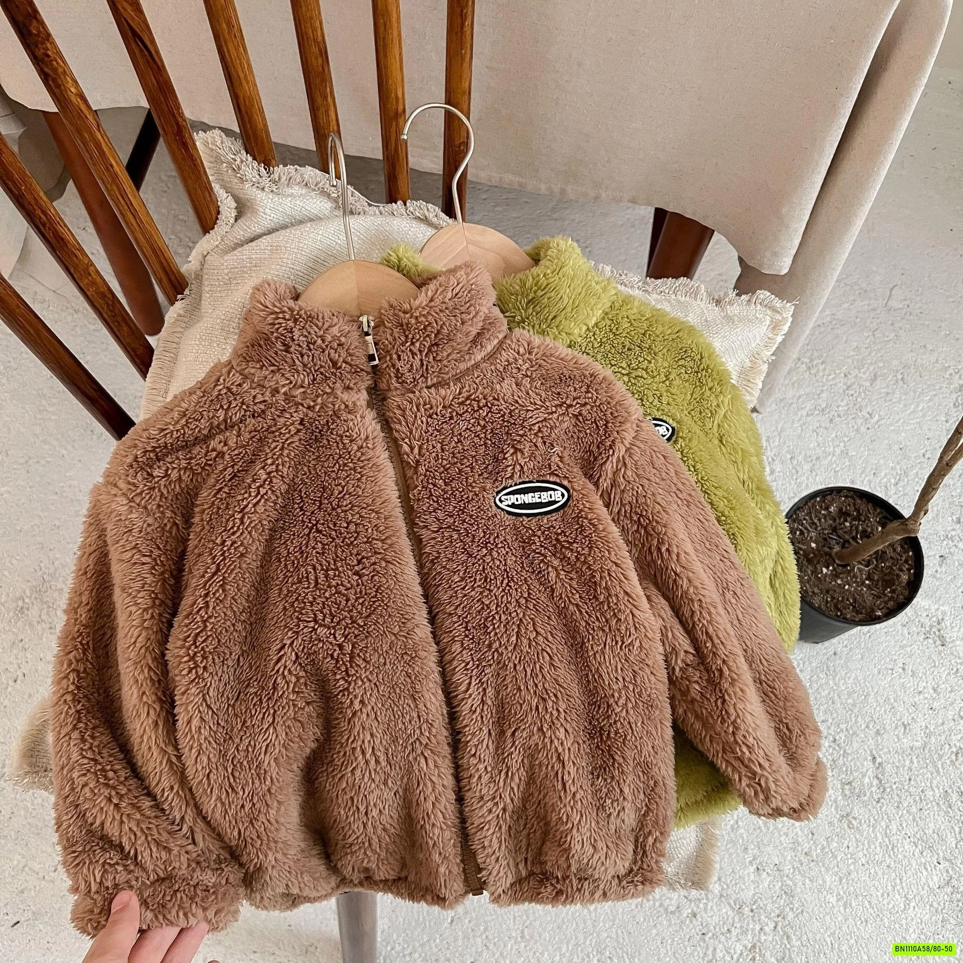 KHOÁC LÔNG TRƠN MÀU