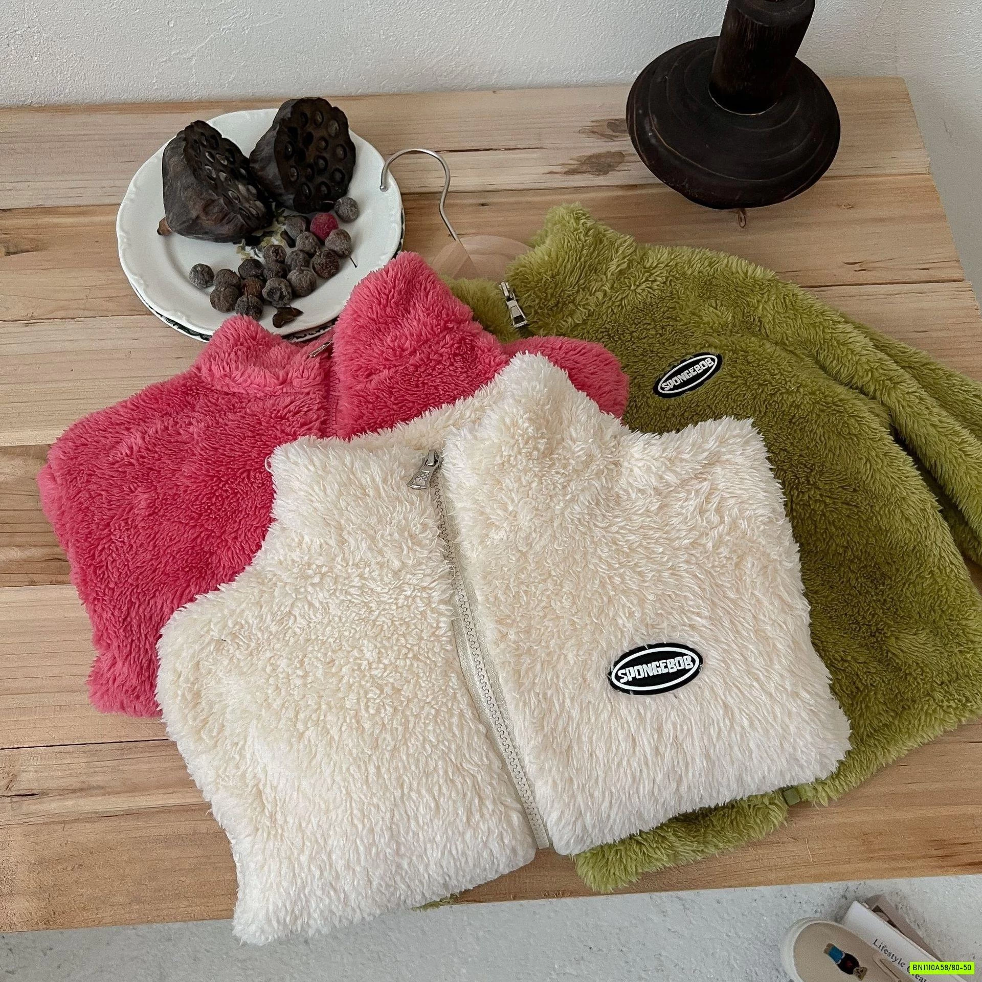 KHOÁC LÔNG TRƠN MÀU