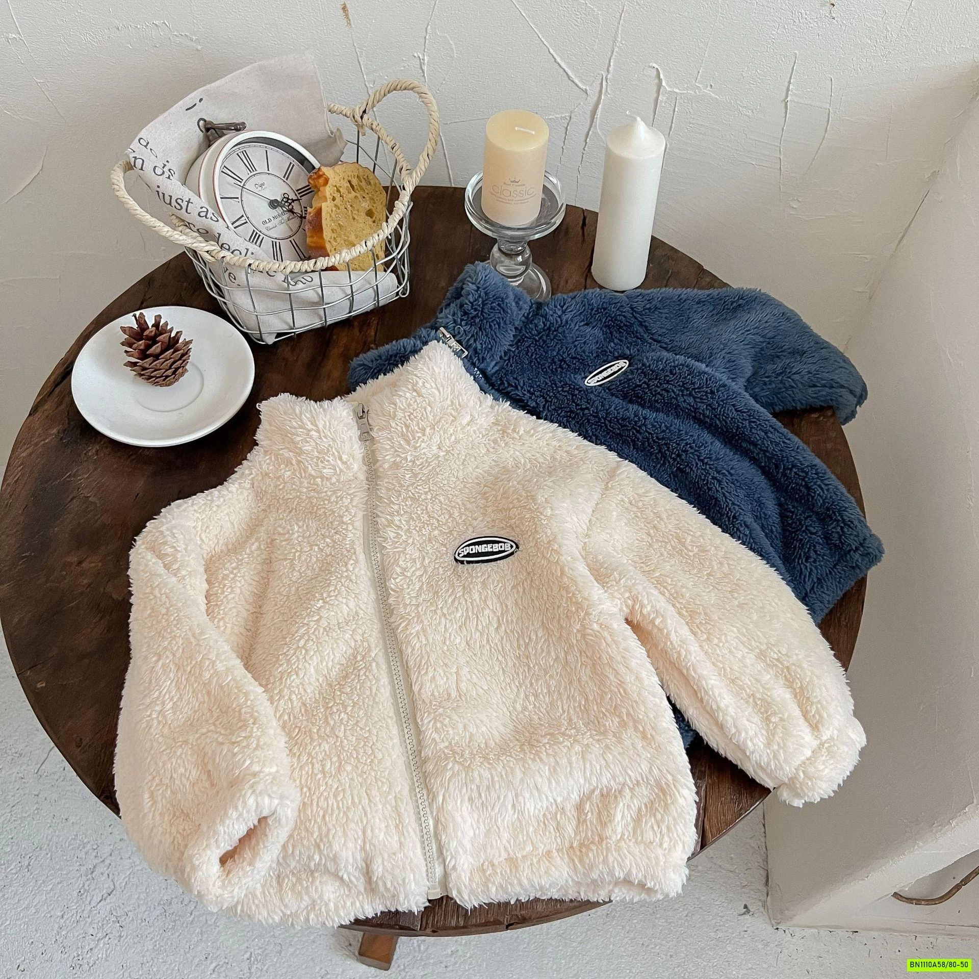 KHOÁC LÔNG TRƠN MÀU