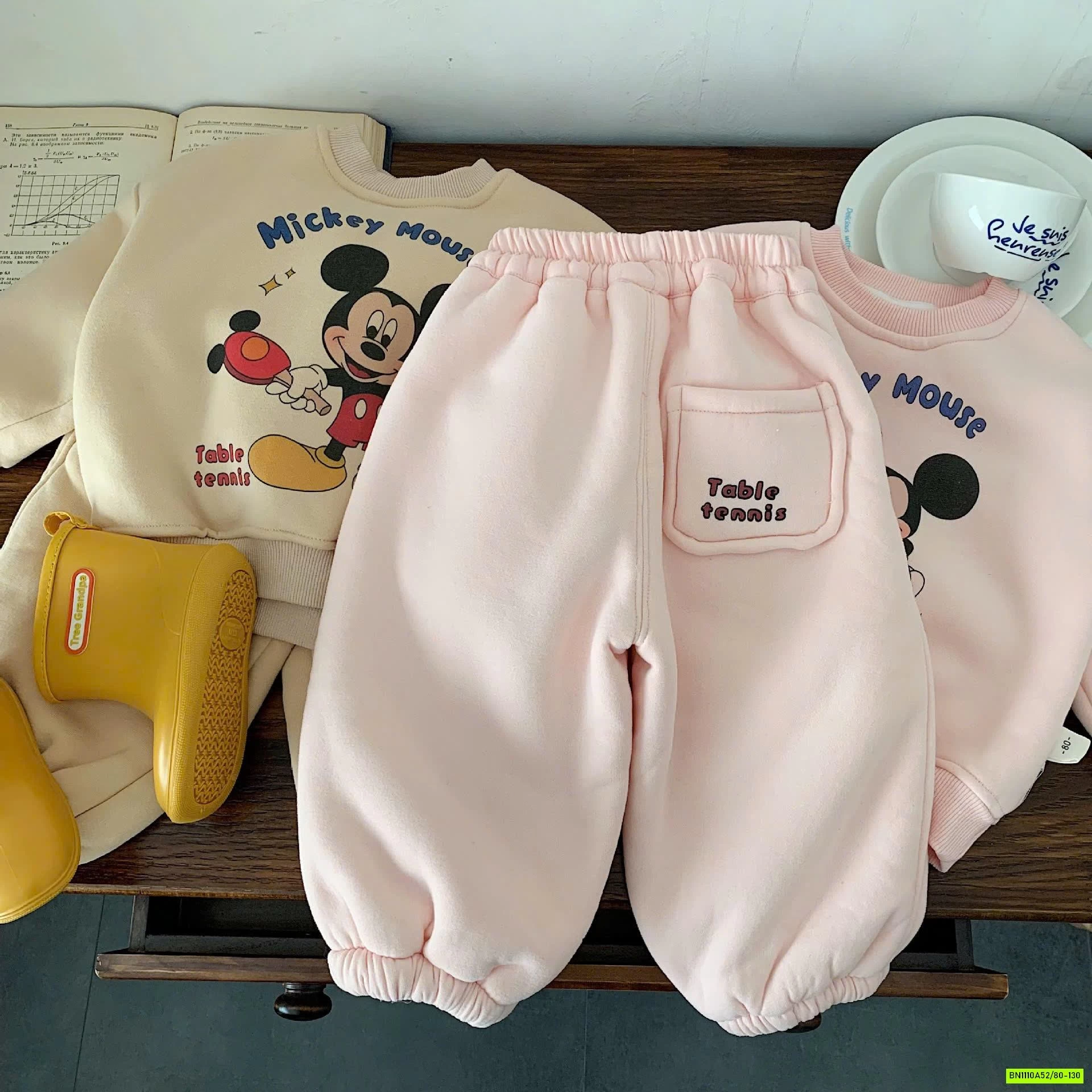 SÉT NỈ LÓT LÔNG CỪU DỄ THƯƠNG