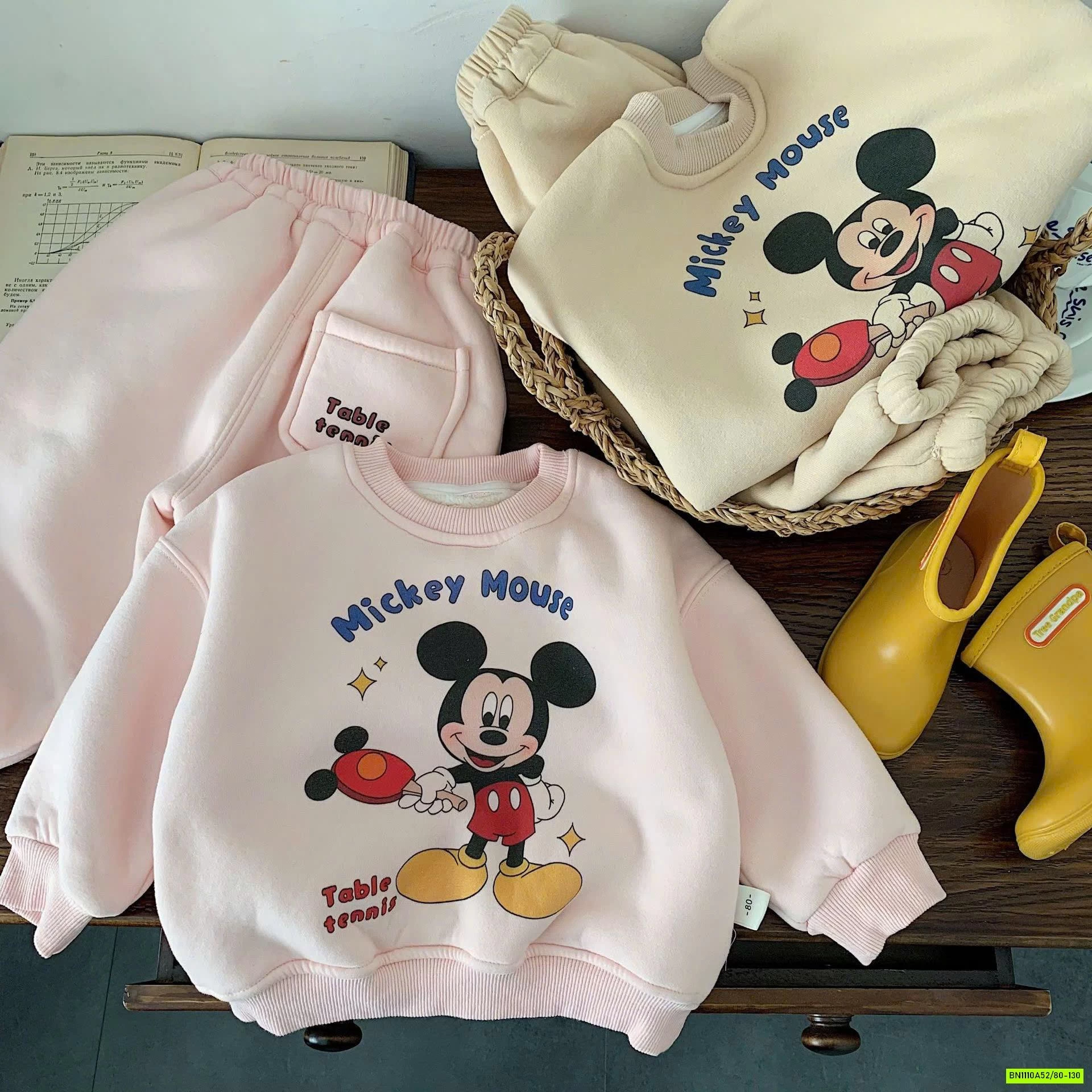 SÉT NỈ LÓT LÔNG CỪU DỄ THƯƠNG