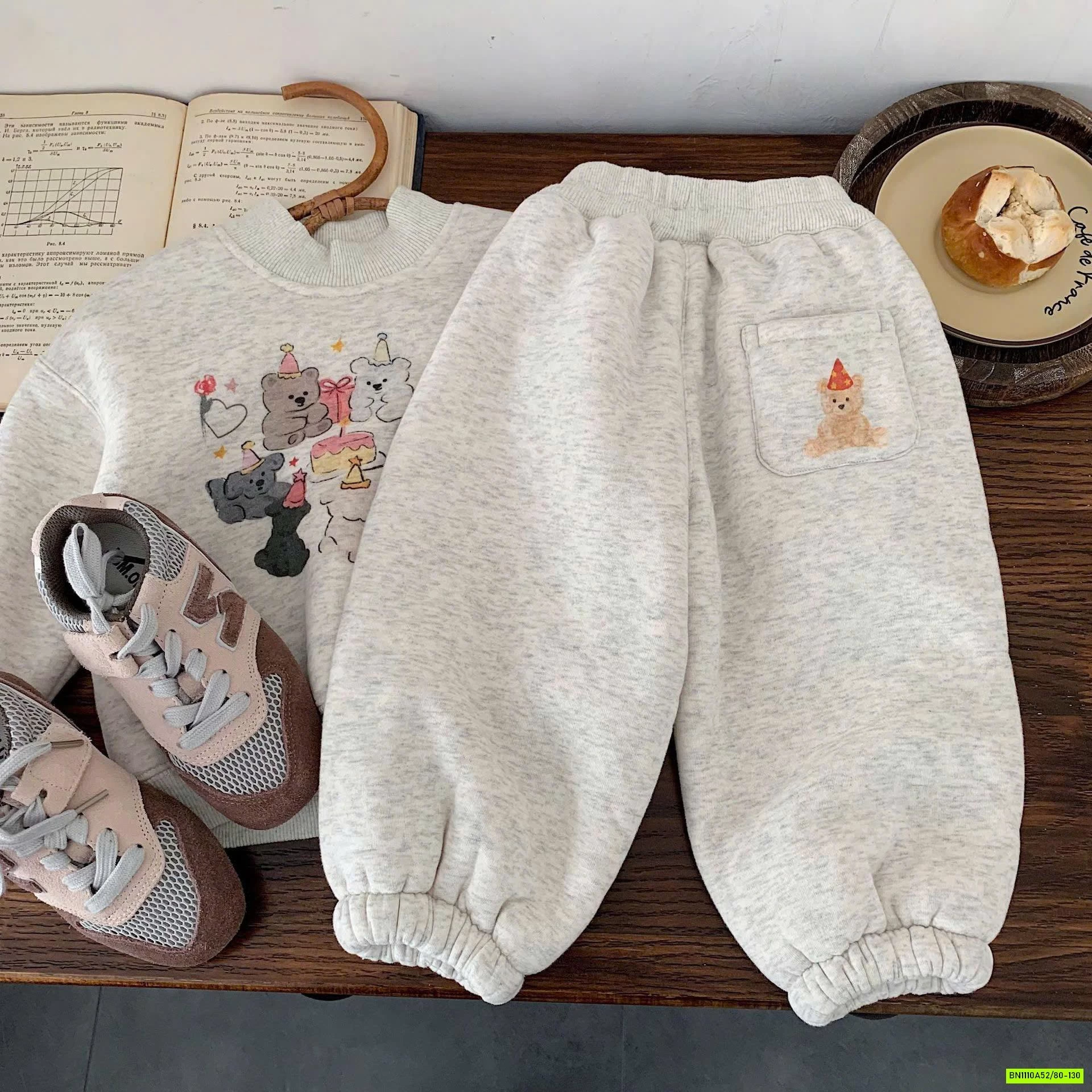 SÉT NỈ LÓT LÔNG CỪU DỄ THƯƠNG