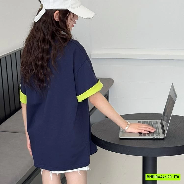 ÁO THUN IN HÌNH CÚC SẮC MÀU