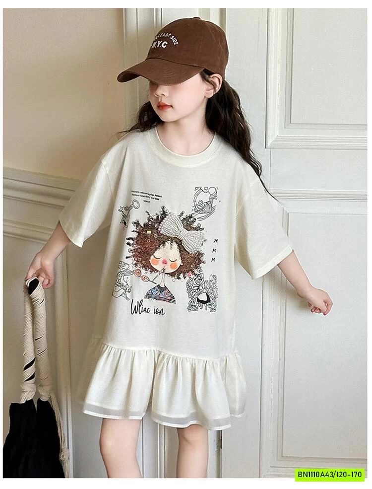 VÁY ĐUÔI CÁ CHO BÉ GÁI