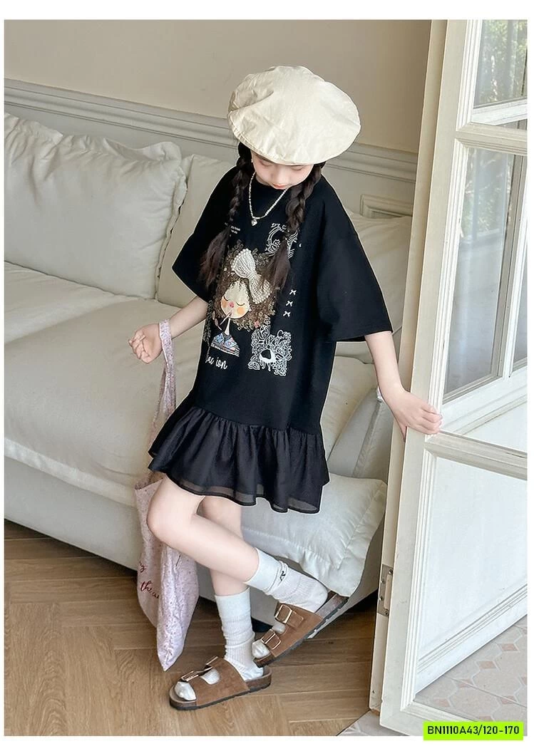 VÁY ĐUÔI CÁ CHO BÉ GÁI