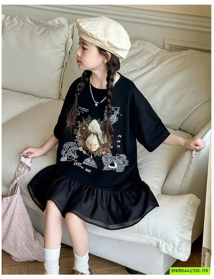 VÁY ĐUÔI CÁ CHO BÉ GÁI