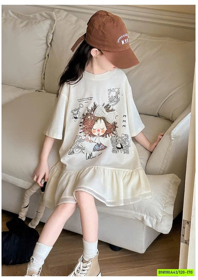 VÁY ĐUÔI CÁ CHO BÉ GÁI