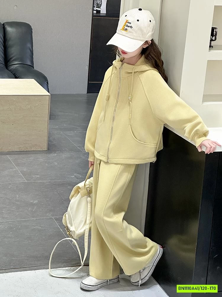 SET NỈ TRƠN KHÓA KÉO SIZE ĐẠI