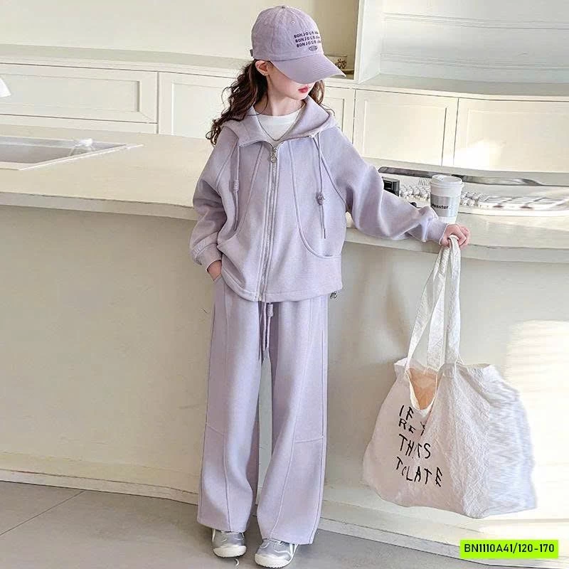 SET NỈ TRƠN KHÓA KÉO SIZE ĐẠI