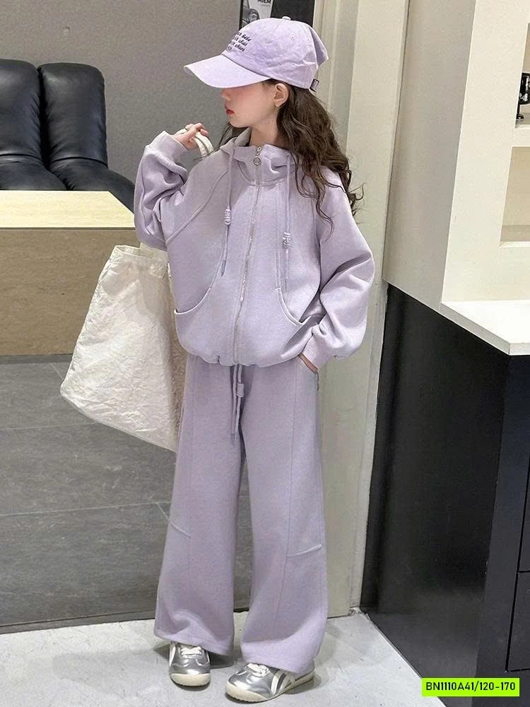 SET NỈ TRƠN KHÓA KÉO SIZE ĐẠI