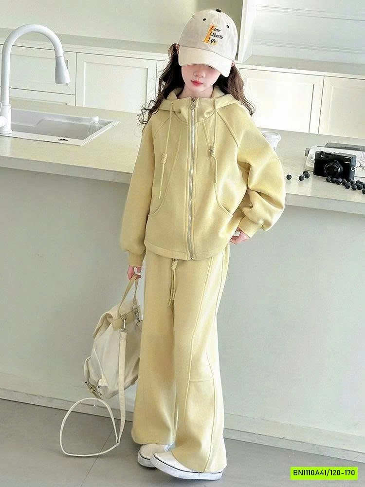 SET NỈ TRƠN KHÓA KÉO SIZE ĐẠI