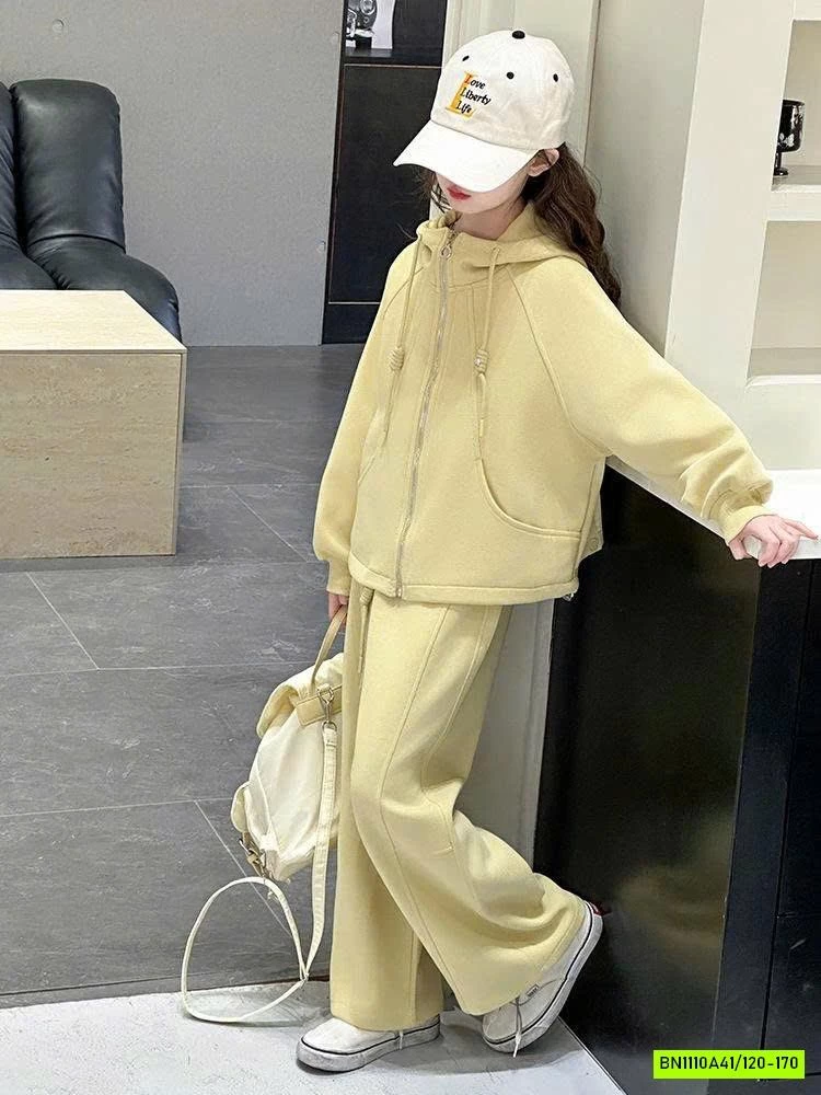 SET NỈ TRƠN KHÓA KÉO SIZE ĐẠI