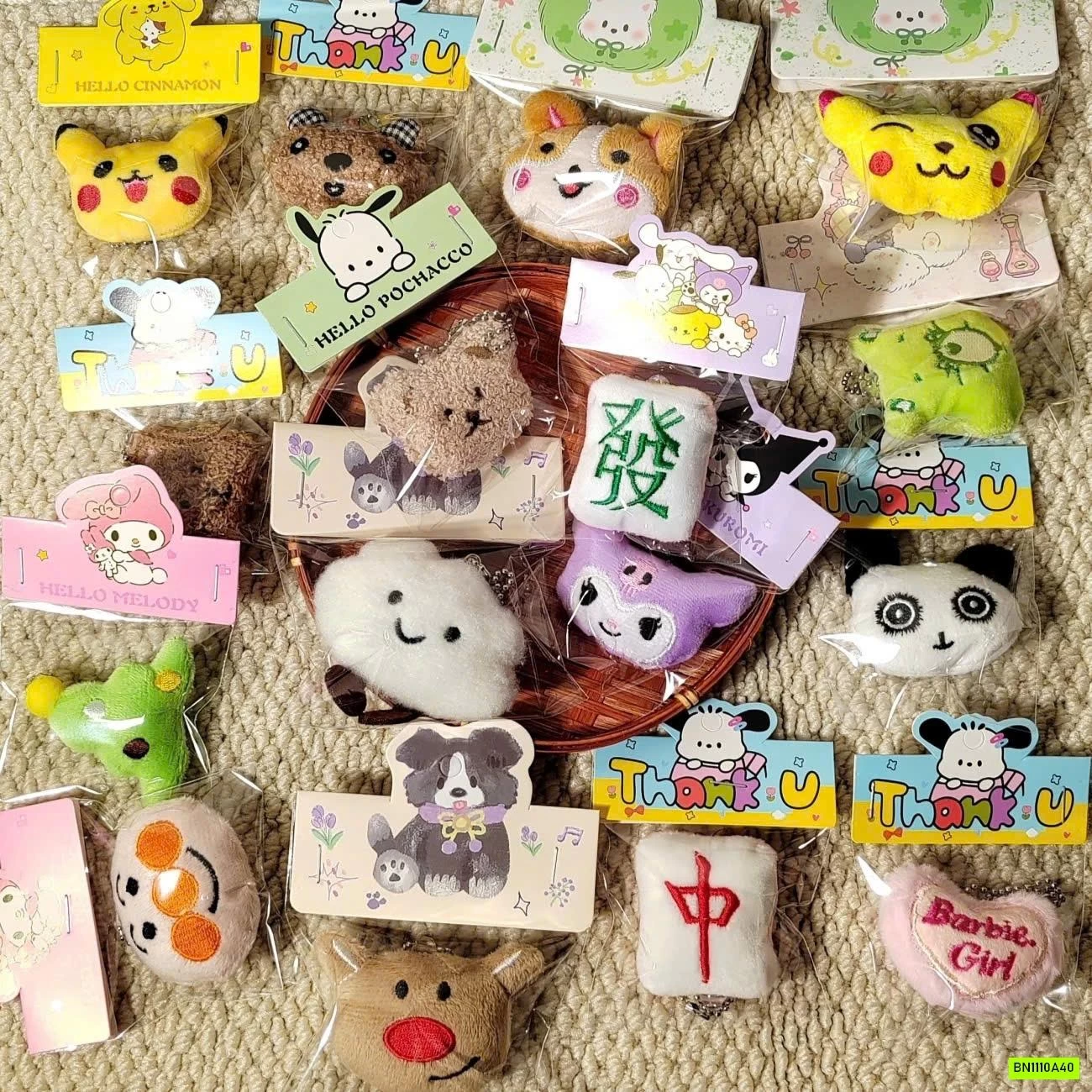 COMBO 20 THÚ BÔNG CHO BÉ