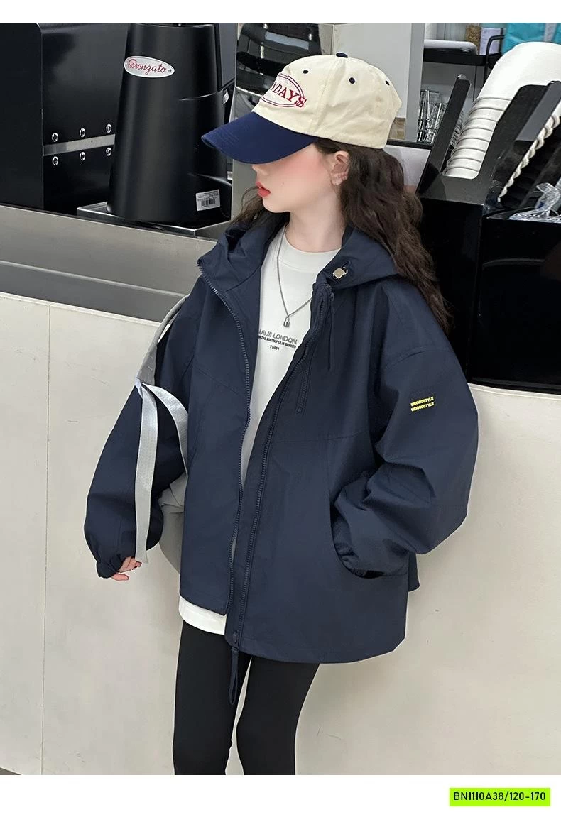 KHOÁC GIÓ XANH THAN SZ ĐẠI