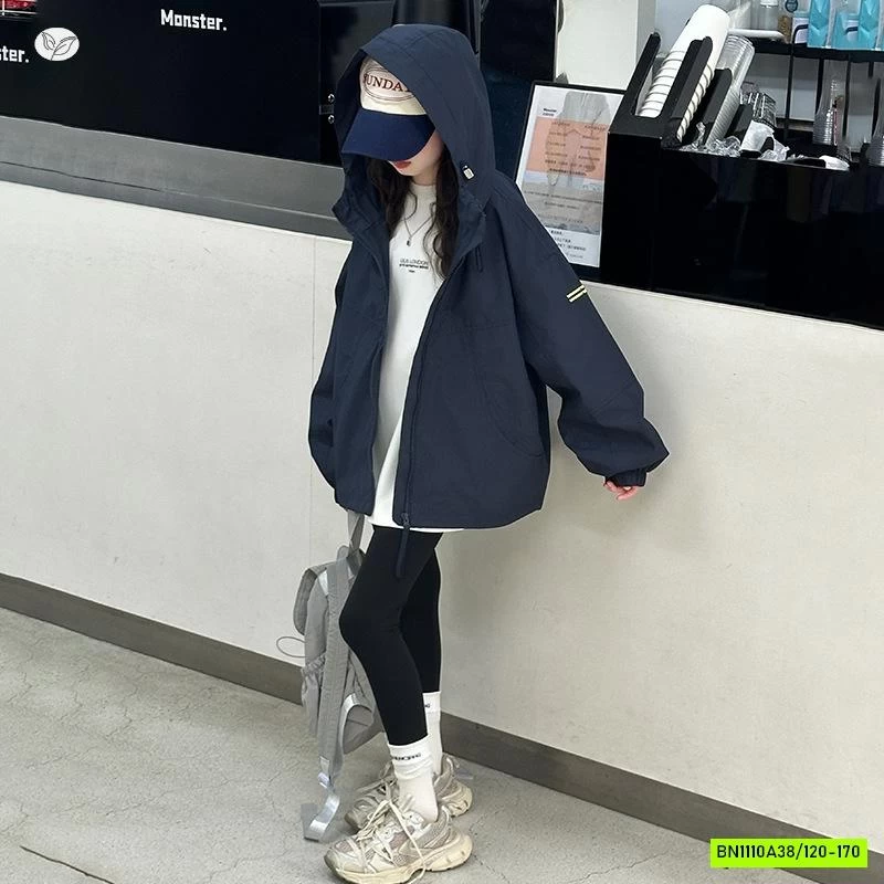 KHOÁC GIÓ XANH THAN SZ ĐẠI